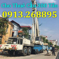 cho thuê cẩu 300 tấn giá rẻ hà nội