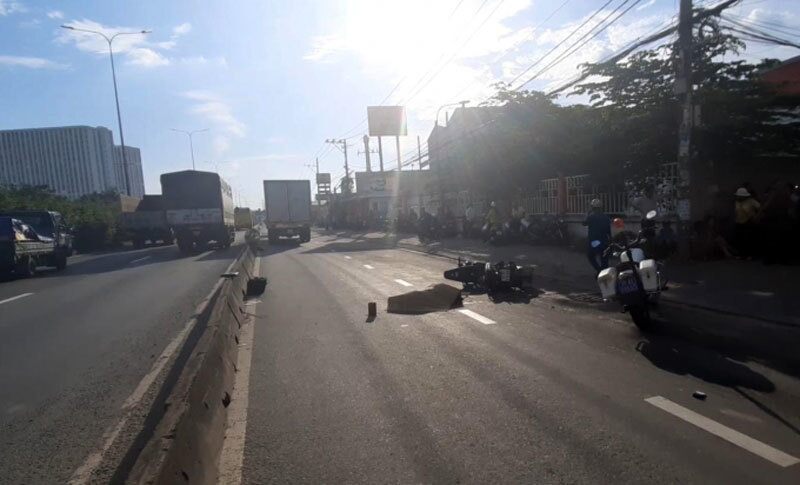 Vụ tai nạn khiến 1 người tử vong tại chỗ. Vụ tai nạn khiến 1 người tử vong tại chỗ.