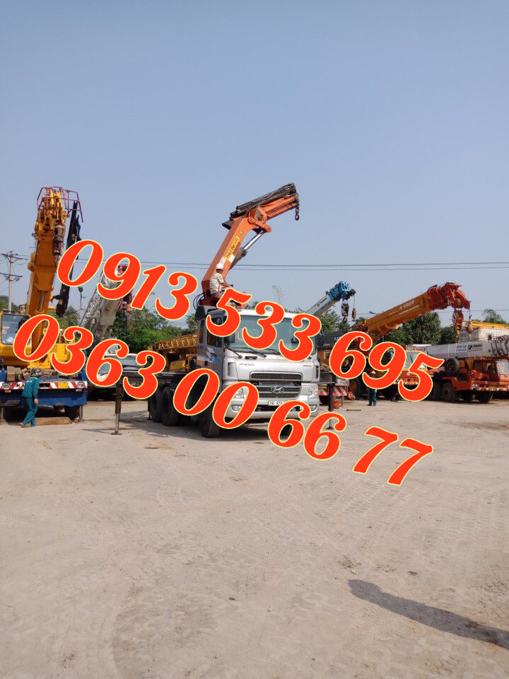 Công ty CÔNG TY CỔ PHẦN VẬN TẢI VÀ LẮP MÁY CHUYÊN DỤNG HÀ NỘI. là địa chỉ chuyên cung cấp dịch vụ cho thuê xe cẩu chuyên dụng với trọng tải lớn. Dù bạn có nhu cầ cẩu hàng hóa cồng kềnh, container, vật liệu xây dựng với số lượng lớn và trọng tải lớn thì trở nên dễ dàng và đơn giản tại công ty chúng tôi.