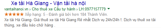 Cho thuê xe tải tại hà giang vận chuyển hàng hóa giá rẻ