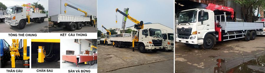 Xe cẩu Hino tự hành là xe cẩu phù hợp với mọi công trình. Xe cẩu Hino tự hành là xe cẩu phù hợp với mọi công trình.